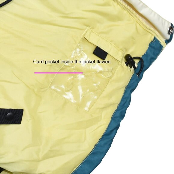 Special Blend Women’s Jacket Ski Snowboard Size XL Yellow Teal - Picture 10 of 12